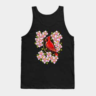 Northern red cardinal Tank Top